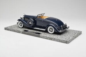 Duesenberg SJN Convertible Coupe Midnight Blue Minichamps 1:18 107150332 Fém – 5. kép a 6-ből