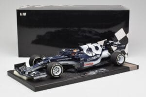 AlphaTauri AT02 #22 Y. Tsunoda Bahrain GP 2021 Minichamps 1:18 117210122 Fém – 6. kép a 6-ből