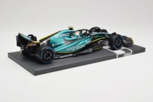 Aston Martin AMR22 Aramco #5 S. Vettel Monaco GP 2022 Minichamps 1:18 117220305 Gyanta – 3. kép a 7-ből