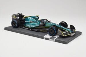 Aston Martin AMR22 Aramco #5 S. Vettel Monaco GP 2022 Minichamps 1:18 117220305 Gyanta – 4. kép a 7-ből