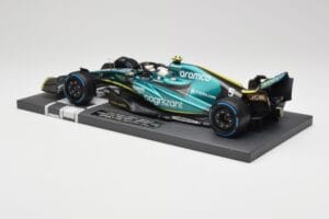 Aston Martin AMR22 Aramco #5 S. Vettel Monaco GP 2022 Minichamps 1:18 117220305 Gyanta – 5. kép a 7-ből