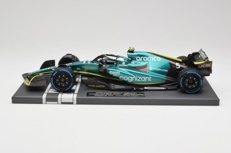 Aston Martin AMR22 Aramco #5 S. Vettel Monaco GP 2022 Minichamps 1:18 117220305 Gyanta