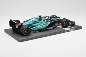 Aston Martin AMR23 #14 F. Alonso 3rd Place Saudi Arabian GP 2023 Minichamps 1:18 117230214 Fém – 3. kép a 7-ből