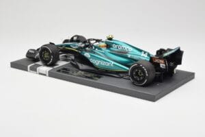 Aston Martin AMR23 #14 F. Alonso 3rd Place Saudi Arabian GP 2023 Minichamps 1:18 117230214 Fém – 5. kép a 7-ből