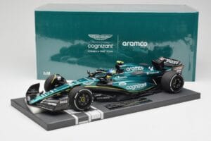 Aston Martin AMR23 #14 F. Alonso 3rd Place Saudi Arabian GP 2023 Minichamps 1:18 117230214 Fém – 7. kép a 7-ből