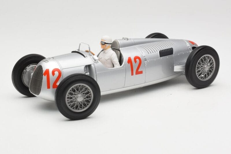 Auto Union Type C #12 H. Stuck Hungarian GP Budapest 1936 Minichamps 1:18 155361012 Fém
