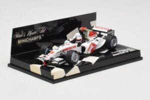 BAR Honda 007 A. Davidson Malaysian GP 2005 Minichamps 1:43 400050104 Fém – 2. kép a 5-ből