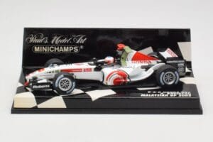 BAR Honda 007 A. Davidson Malaysian GP 2005 Minichamps 1:43 400050104 Fém