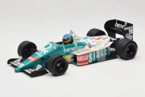 Benetton B186 #20 G. Berger F1 1986 Minichamps 1:18 80439418130 Fém