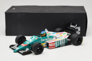 Benetton B186 #20 G. Berger F1 1986 Minichamps 1:18 80439418130 Fém – 6. kép a 6-ből