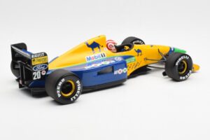 Benetton Ford B191 #19 N. Piquet F1 1991 Minichamps 1:18 100910020 Fém – 2. kép a 6-ből