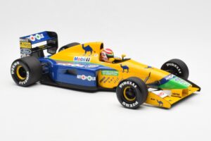 Benetton Ford B191 #19 N. Piquet F1 1991 Minichamps 1:18 100910020 Fém – 4. kép a 6-ből