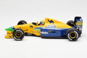 Benetton Ford B191 #20 R. Moreno F1 1991 Minichamps 1:18 100910019 Fém – 3. kép a 6-ből