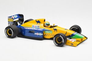 Benetton Ford B191 #20 R. Moreno F1 1991 Minichamps 1:18 100910019 Fém – 4. kép a 6-ből