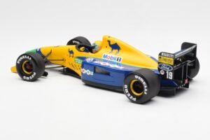 Benetton Ford B191 #20 R. Moreno F1 1991 Minichamps 1:18 100910019 Fém – 5. kép a 6-ből