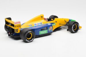 Benetton Ford B191B #20 M. Brundle F1 Early Season 1992 Minichamps 1:18 100920120 Fém – 2. kép a 6-ből