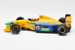 Benetton Ford B191B #20 M. Brundle F1 Early Season 1992 Minichamps 1:18 100920120 Fém – 3. kép a 6-ből