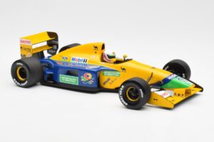 Benetton Ford B191B #20 M. Brundle F1 Early Season 1992 Minichamps 1:18 100920120 Fém – 4. kép a 6-ből