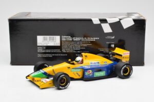 Benetton Ford B191B #20 M. Brundle F1 Early Season 1992 Minichamps 1:18 100920120 Fém – 6. kép a 6-ből