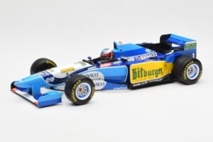 Benetton B195 Renault #1 M. Schumacher Winner Japanese GP 1995 Minichamps 1:18 510953401 Fém