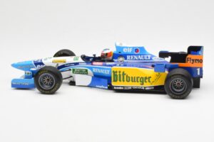 Benetton B195 Renault #1 M. Schumacher Canadian GP 1995 Minichamps 1:18 510950601 Fém – 3. kép a 6-ből