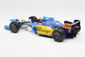 Benetton B195 Renault #1 M. Schumacher Canadian GP 1995 Minichamps 1:18 510950601 Fém – 5. kép a 6-ből