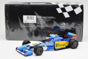 Benetton B195 Renault #1 M. Schumacher Canadian GP 1995 Minichamps 1:18 510950601 Fém – 6. kép a 6-ből