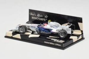 BMW Sauber F1.08 #4 R. Kubica Showcar 2008 Minichamps 1:43 400080084 Fém – 3. kép a 5-ből