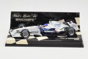 BMW Sauber F1.06 #11 J. Villeneuve F1 2006 Minichamps 1:43 400060017 Fém
