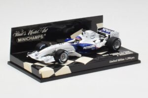 BMW Sauber F1.06 J. Villeneuve Showcar F1 2006 Minichamps 1:43 400060087 Fém – 3. kép a 5-ből