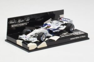 BMW Sauber F1.06 J. Villeneuve Wedding Edition F1 2006 Minichamps 1:43 400060117 Fém – 3. kép a 5-ből