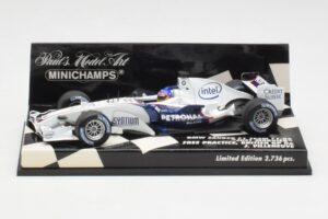 BMW Sauber F1.06 J. Villeneuve Wedding Edition F1 2006 Minichamps 1:43 400060117 Fém