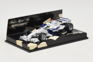 BMW Sauber F1.06 #16 N. Heidfeld BMW Sauber F1 Team 2006 Minichamps 1:43 400060016 Fém – 2. kép a 5-ből