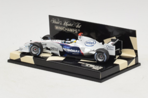 BMW Sauber F1.06 #16 N. Heidfeld BMW Sauber F1 Team 2006 Minichamps 1:43 400060016 Fém – 3. kép a 5-ből