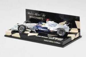 BMW Sauber F1.06 #16 N. Heidfeld Brazilian GP 2006 Minichamps 1:43 400060316 Fém – 3. kép a 5-ből