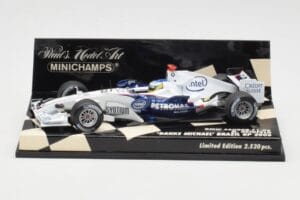 BMW Sauber F1.06 #16 N. Heidfeld Brazilian GP 2006 Minichamps 1:43 400060316 Fém