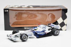BMW Sauber F1.06 #16 N. Heidfeld F1 2006 Minichamps 1:18 100060016 Fém – 6. kép a 6-ből