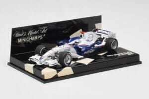 BMW Sauber F1.07 #3 N. Heidfeld Race Car 2007 Minichamps 1:43 400070009 Fém – 2. kép a 5-ből