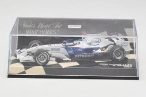 BMW Sauber F1.07 #3 N. Heidfeld Race Car 2007 Minichamps 1:43 400070009 Fém – 5. kép a 5-ből
