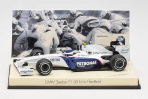 BMW Sauber F1.09 #6 N. Heidfeld F1 2009 v2 Minichamps 1:43 80422155795 Fém