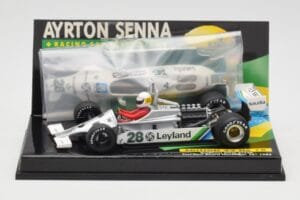 Brabham BMW BT52B A. Senna Test Car Paul Ricard 14 November 1983 Minichamps 1:43 540834399 Fém