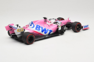 Racing Point RP20 Mercedes #27 N. Hulkenberg BWT Racing Point 70th Anniversary Grand Prix 2020 Minichamps 1:18 110200527 Fém – 2. kép a 6-ből