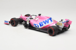 Racing Point RP20 Mercedes #27 N. Hulkenberg BWT Racing Point 70th Anniversary Grand Prix 2020 Minichamps 1:18 110200527 Fém – 5. kép a 6-ből
