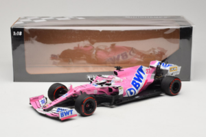 Racing Point RP20 Mercedes #27 N. Hulkenberg BWT Racing Point 70th Anniversary Grand Prix 2020 Minichamps 1:18 110200527 Fém – 6. kép a 6-ből