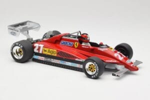 Ferrari 126C2 #27 G. Villeneuve GP Belgium 1982 MCG 1:18 MCG18629F Fém – 4. kép a 6-ből
