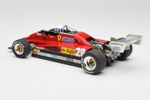Ferrari 126C2 #28 D. Pironi GP Monaco 1982 MCG 1:18 MCG18628F Fém – 5. kép a 6-ből
