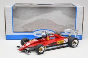 Ferrari 126C2 #28 D. Pironi GP Monaco 1982 MCG 1:18 MCG18628F Fém – 6. kép a 6-ből
