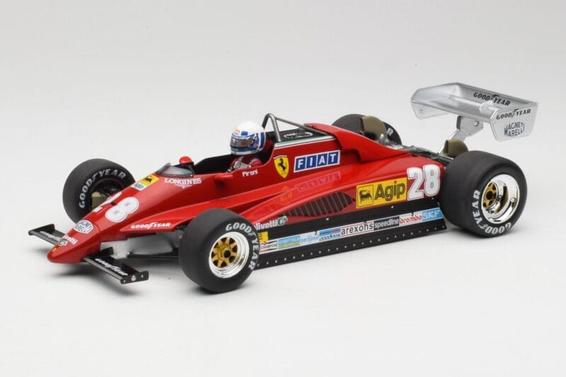 Ferrari 126C2 #28 D. Pironi GP Monaco 1982 MCG 1:18 MCG18628F Fém