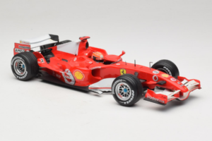 Ferrari 248 F1 #5 M. Schumacher German GP Hockenheimring 2006 Hot Wheels 1:18 J2887 Fém – 4. kép a 6-ből