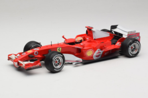 Ferrari 248 F1 #5 M. Schumacher German GP Hockenheimring 2006 Hot Wheels 1:18 J2887 Fém